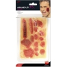 maquillage zombie cicatrices, 12 blessures en latex - maquillage horreur maquillage zombie cicatrices, 12 blessures en latex - maquillage horreur