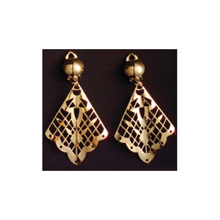 accessoires egyptien - boucles d'oreilles egyptiennes - deguisement femme