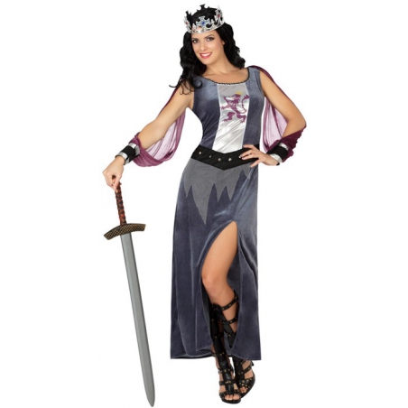 Déguisement médiéval femme soldat