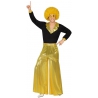 déuisement disco homme noir et or avec pantalon et maillot - costume disco adulte 