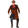 Déguisement de cowboy pour homme avec veste et bandana - costume western