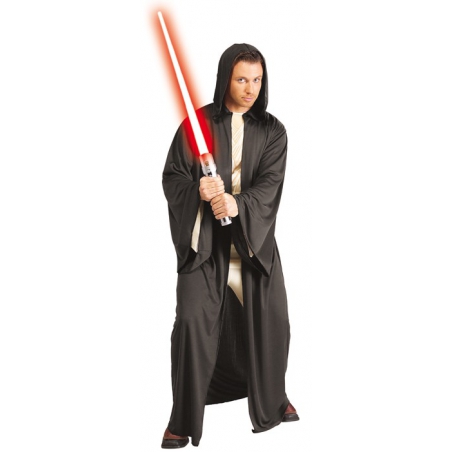 Déguisement Sith Star Wars pour adulte, longue cape noire à capuche - costume Star Wars