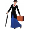 déguisement Mary Poppins femme, la nounou magique des années 40 - personnage de dessin animé