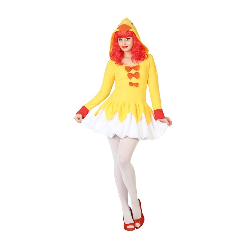 Déguisement poussin femme