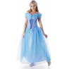 deguisement Cendrillon le film adulte, costume de princesse avec robe et peigne - costume Disney