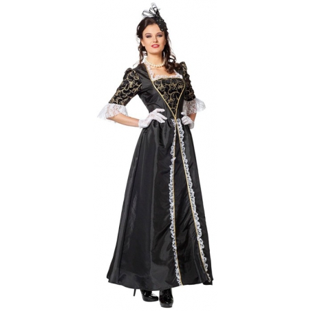 Déguisement marquise femme noire