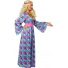 costume hippie femme, longue robe à fleurs - deguisements hippies costume hippie femme, longue robe à fleurs - deguisements hippies