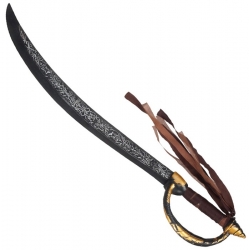 Épée de pirate d'environ 70 cm de long idéale pour accessoiriser votre déguisement de pirate