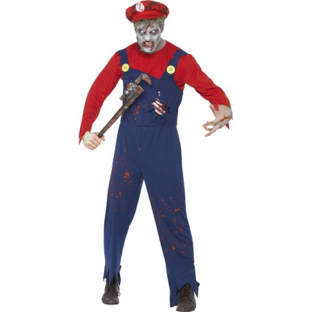 Déguisement Mario zombie halloween - la magie du deguisement, achat  deguisements halloween adultes