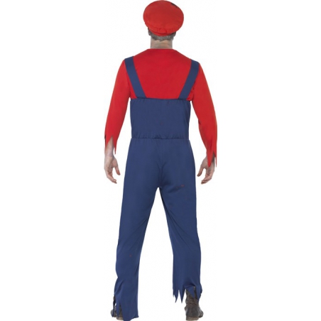 deguisement de zombie pour adulte, Mario - super-héros halloween deguisement de zombie pour adulte, Mario - super-héros halloween