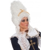 Perruque de marquise blanche luxe - costume baroque 