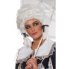 Perruque marquise Antoinette blanche, incarnez une ravissante marquise à l'occasion du carnaval
