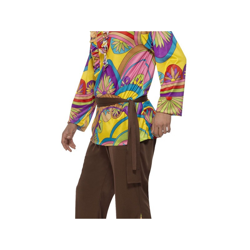 deguisement homme hippie années 70 - costume peace and love
