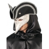 Masque vénitien homme avec chapeau - Costume baroque carnaval de Venise