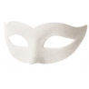 Loup vénitien blanc adulte - masque carnaval