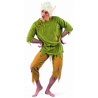 Déguisement elfe adulte, costume féérique pour homme avec perruque et oreilles pointes