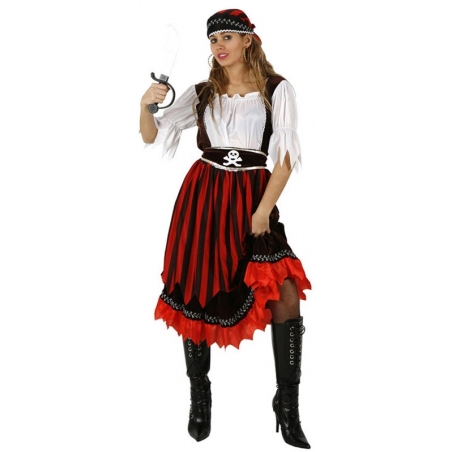 déguisement pirate à rayures pour femme déguisement pirate à rayures pour femme