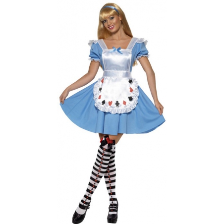 deguisement Alice au pays des merveilles, robe et tablier