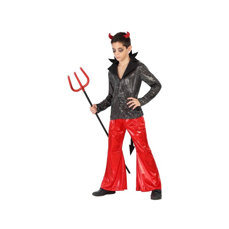 deguisement diable disco garçon de 3 à 12 ans - costumes halloween