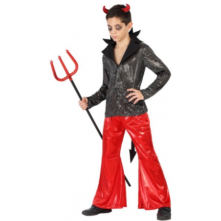 deguisement diable disco garçon de 3 à 12 ans - costumes halloween