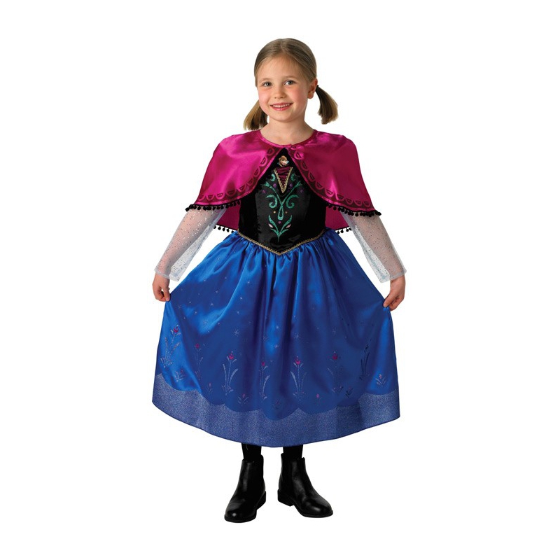 deguisement la reine des neiges Disney , costume princesse Anna deluxe - ZA109S