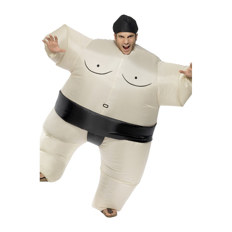 Déguisement sumo gonflable adulte
