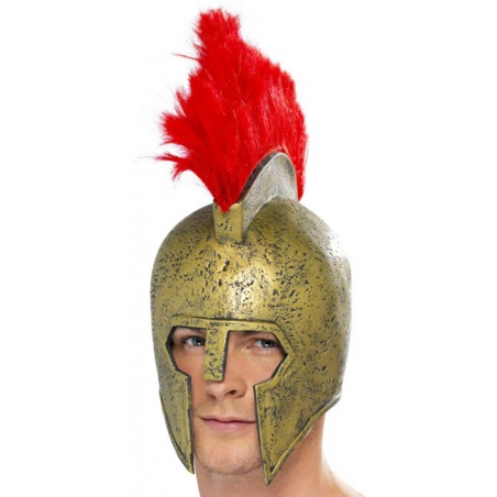 casque gladiateur romain en latex - costumes romains