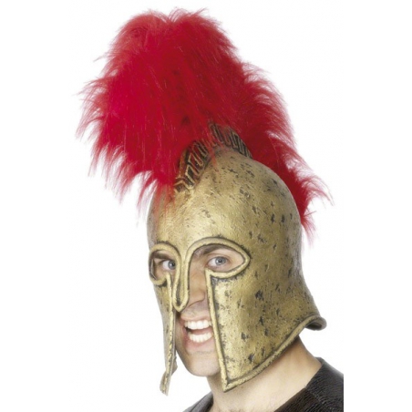 casque de romain en latex pour adulte - accessoire deguisements romains