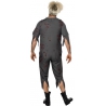 Déguisement de zombie pour homme, uniforme d'écolier zombie halloween