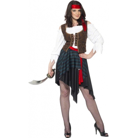 deguisement femme pirate femme décliné en grande taille XL et XXL - BZ185S deguisement femme pirate femme décliné en grande taille XL et XXL - BZ185S
