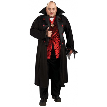 deguisement grande taille pour homme, Dracula le comte des vampires - costume halloween