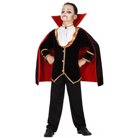 deguisement de vampire luxe garçon 3 à 12 ans - costume vampires halloween enfant deguisement de vampire luxe garçon 3 à 12 ans - costume vampires halloween enfant