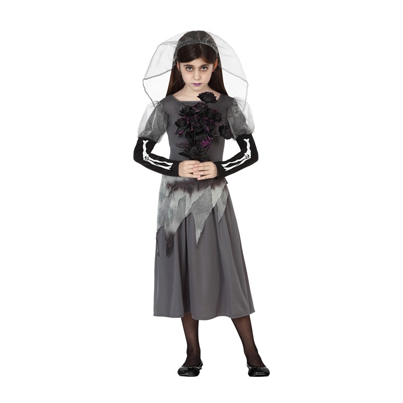 Déguisement mariée zombie fille