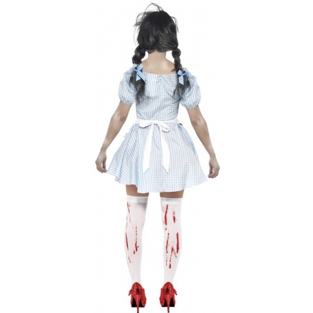Déguisement zombie Dorothée, personnage du conte le magicien d'Oz - costumes zombies Déguisement zombie Dorothée, personnage du conte le magicien d'Oz - costumes zombies