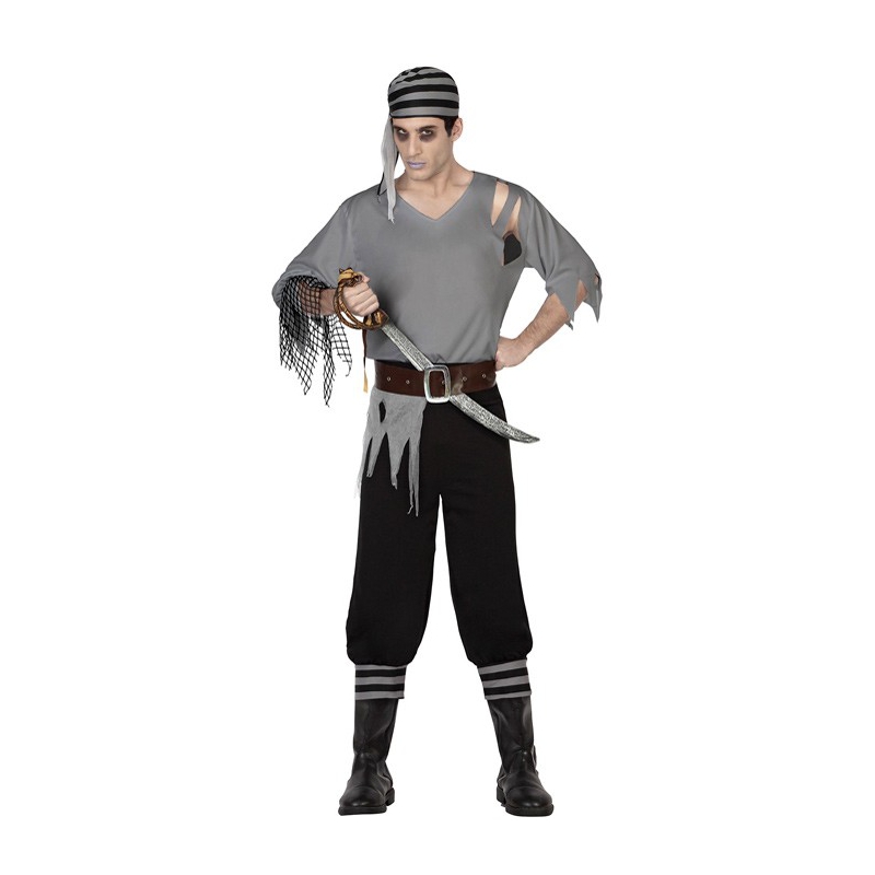 Déguisement pirate zombie homme