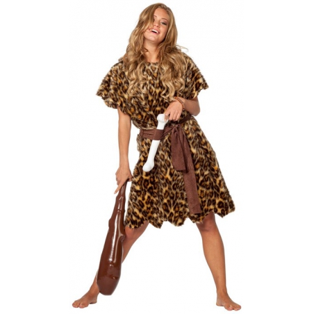 Déguisement femme caverne luxe