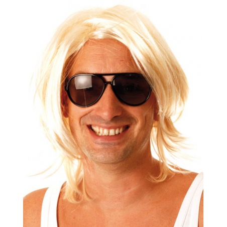 Perruque blonde Brice le surfeur