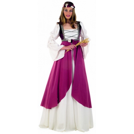 deguisement medieval femme, princesse Clarisse du moyen age - costume medieval grandes tailles XL XXL deguisement medieval femme, princesse Clarisse du moyen age - costume medieval grandes tailles XL XXL
