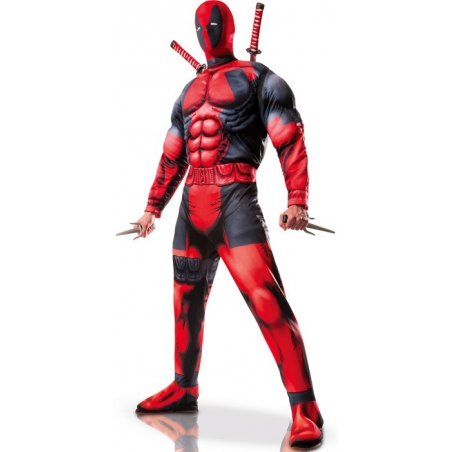 Déguisement Deadpool pour adulte, incarnez le plus déjanté des super héros Marvel lors de vos soirées déguisées