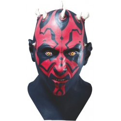 Masque Darth Maul intégral en latex, idéal pour incarner ce célèbre personnage de la saga Star Wars