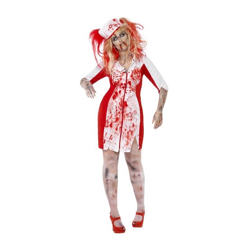 Déguisement infirmière zombie grande taille