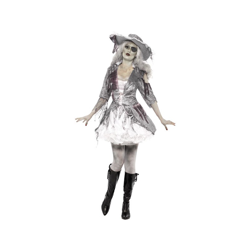 Déguisement pirate zombie femme halloween