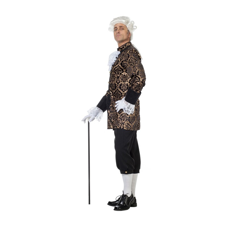 Costume de marquis pour homme avec pantacourt et veste - Carnaval de venise