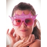 Lunettes rose princesse, lunettes humoristiques pour enterrement de vie de jeune fille - FA120A