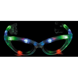 Lot De 12 Lunettes LED Lumineuses - 6 Couleurs Et 3 Modes Pour Fêtes, Anniversaires Et Halloween