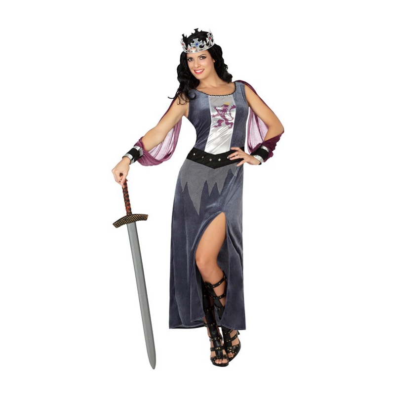 Déguisement médiéval femme chevalier du moyen-âge