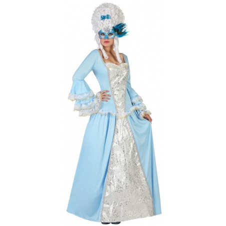 Déguisement de marquise bleue pour adulte Déguisement de marquise bleue pour adulte