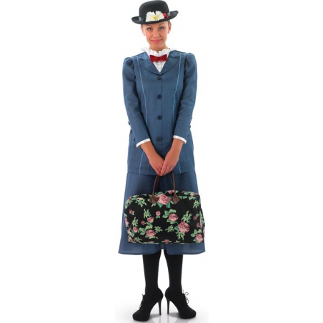Déguisement de Mary Poppins pour adulte, la nourrice londonienne sous licence officielle Disney