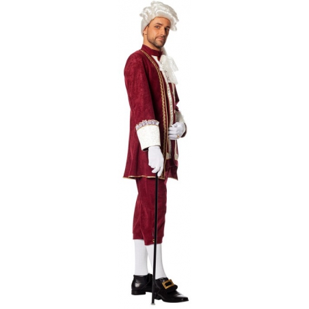 Costume marquis homme, disponible en grandes tailles - déguisement adulte