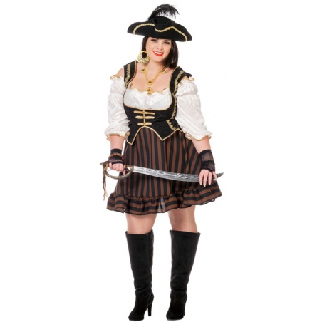 Déguisement pirate femme grande taille 